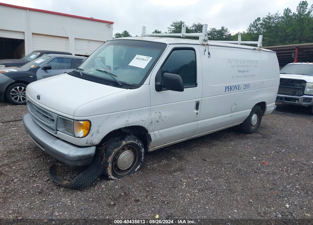 1998 FORD ECONOLINE E150 VAN VIN: 1FTRE142XWHC13591