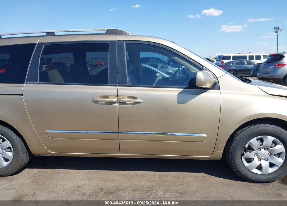 2007 HYUNDAI ENTOURAGE GLS/LIMITED/SE VIN: KNDMC233476020110