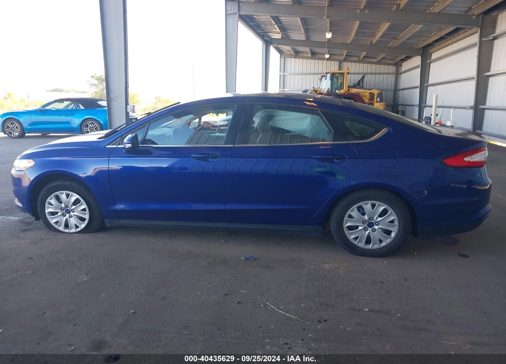 2014 FORD FUSION S VIN: 1FA6P0G70E5387030