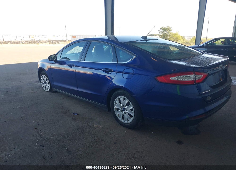 2014 FORD FUSION S VIN: 1FA6P0G70E5387030