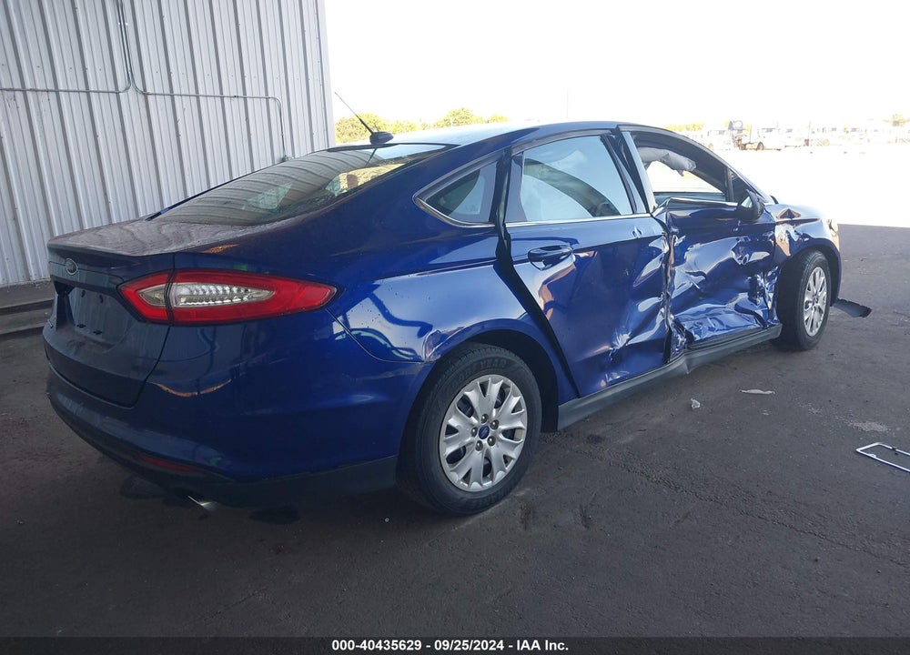 2014 FORD FUSION S VIN: 1FA6P0G70E5387030