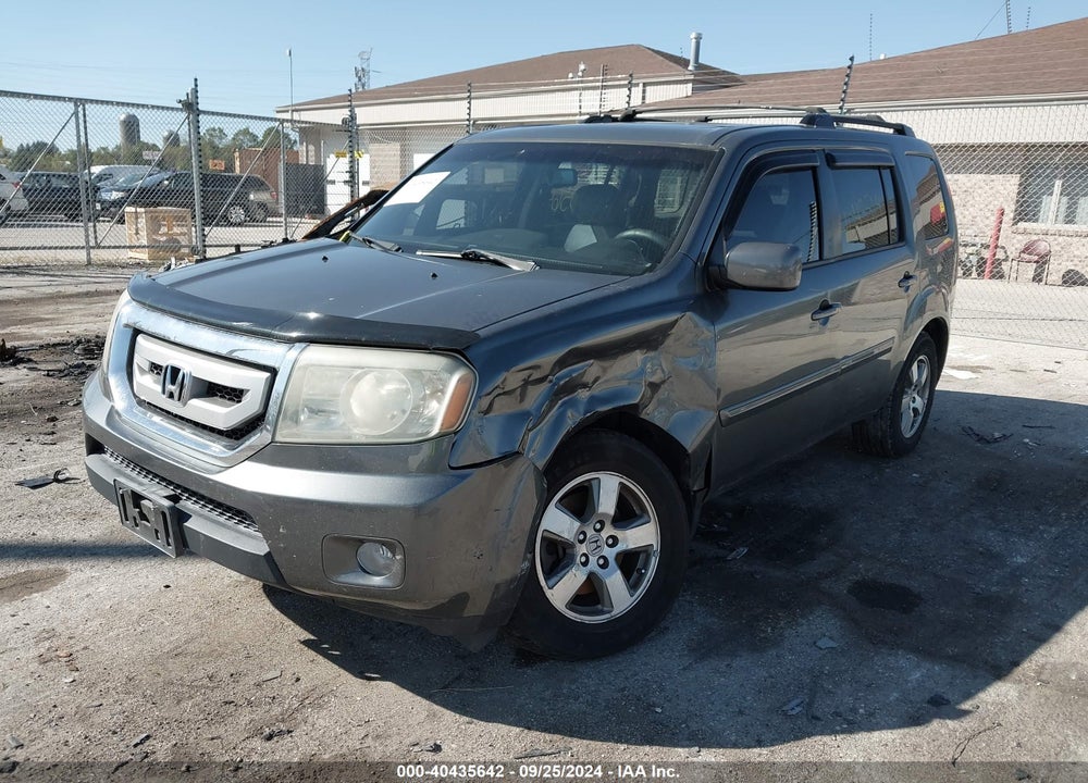 2011 HONDA PILOT EX-L VIN: 5FNYF4H76BB044051
