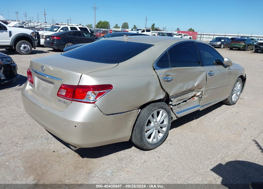 2011 LEXUS ES 350 VIN: JTHBK1EGXB2452946