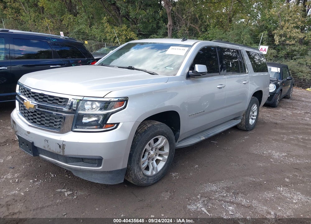 2015 CHEVROLET SUBURBAN 1500 LS VIN: 1GNSKHKC2FR251042