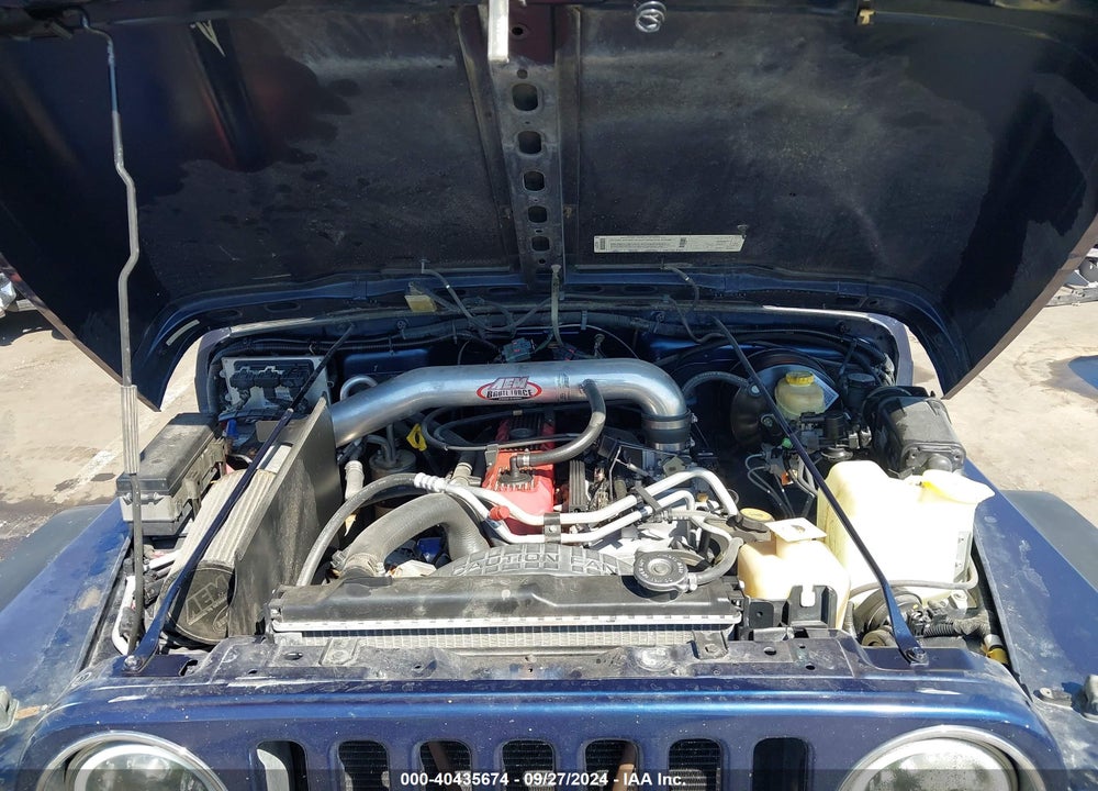 2000 JEEP WRANGLER SPORT VIN: 1J4FA49S8YP753985