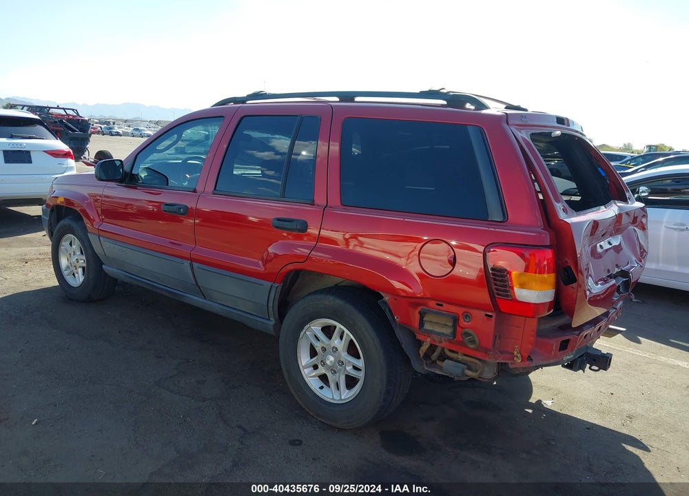 2004 JEEP GRAND CHEROKEE LAREDO VIN: 1J4GW48N04C436849