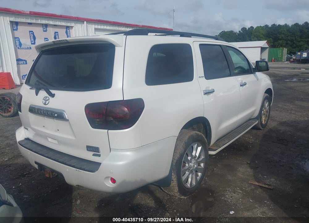 2010 TOYOTA SEQUOIA PLATINUM 5.7L V8 VIN: 5TDDW5G18AS038229