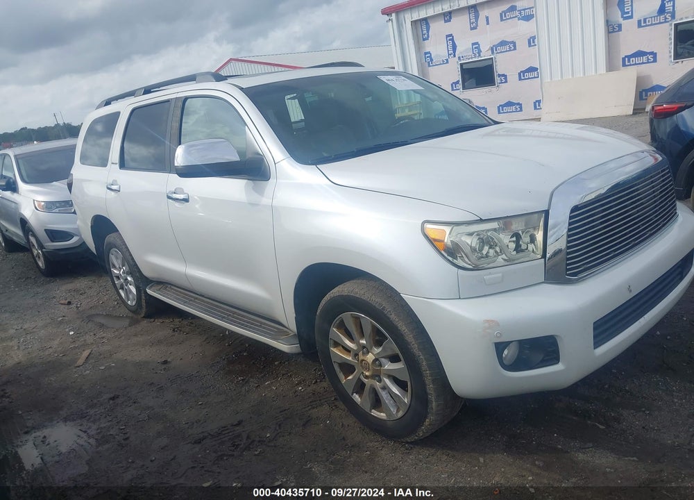 2010 TOYOTA SEQUOIA PLATINUM 5.7L V8 VIN: 5TDDW5G18AS038229