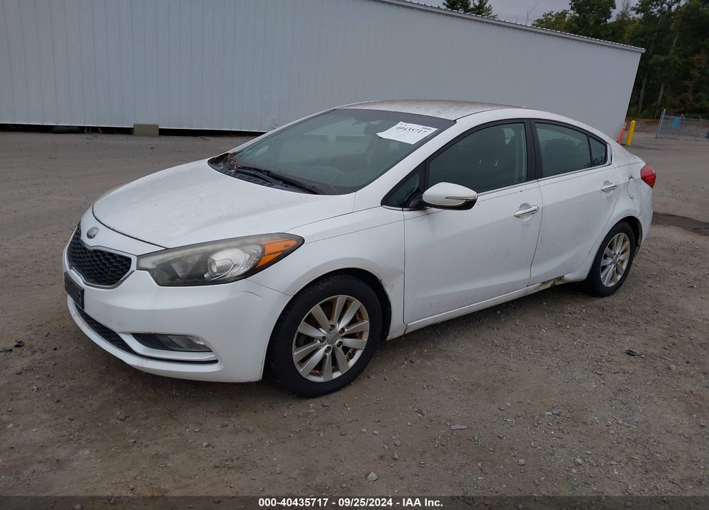 2014 KIA FORTE EX VIN: KNAFX4A81E5052472