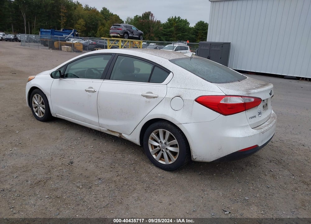 2014 KIA FORTE EX VIN: KNAFX4A81E5052472