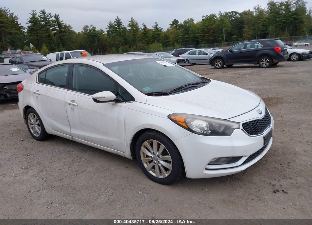 2014 KIA FORTE EX VIN: KNAFX4A81E5052472