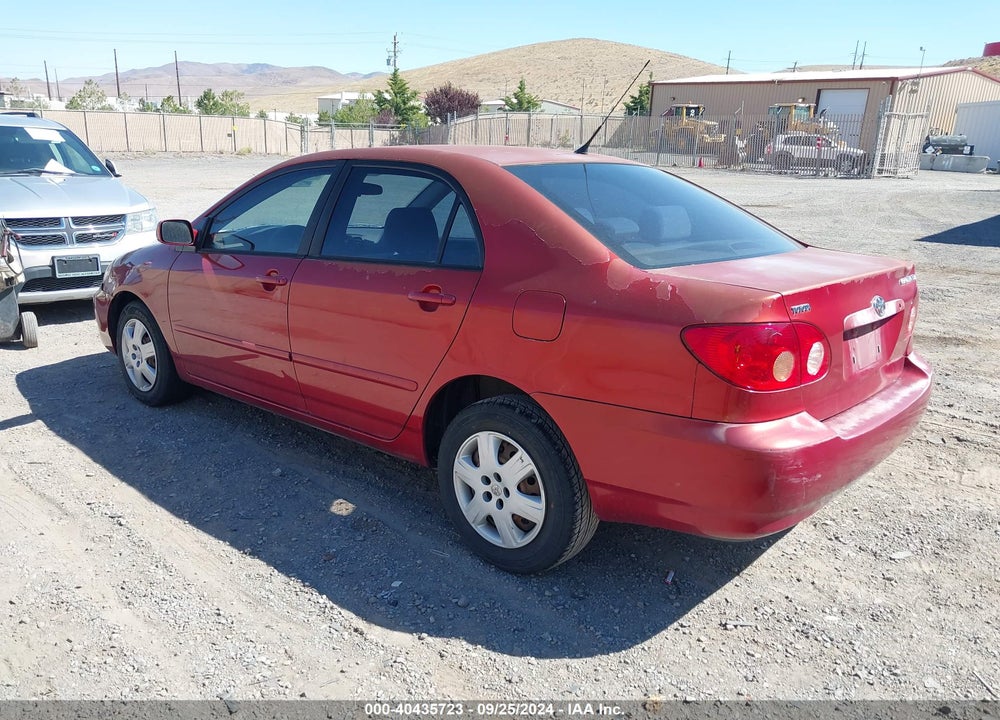2005 TOYOTA COROLLA LE VIN: JTDBR32E852067837