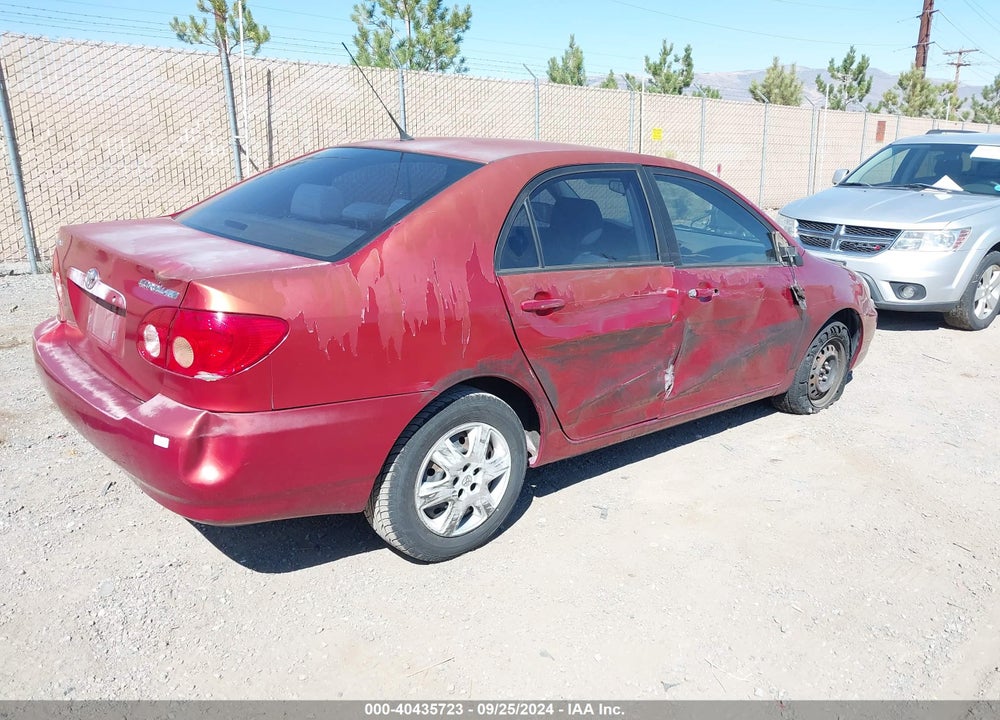 2005 TOYOTA COROLLA LE VIN: JTDBR32E852067837