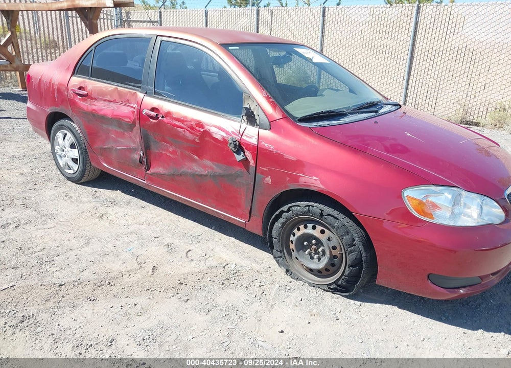 2005 TOYOTA COROLLA LE VIN: JTDBR32E852067837