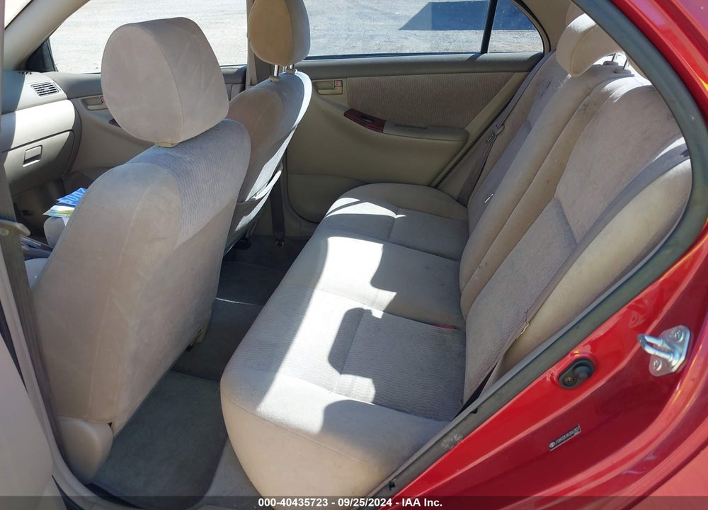 2005 TOYOTA COROLLA LE VIN: JTDBR32E852067837