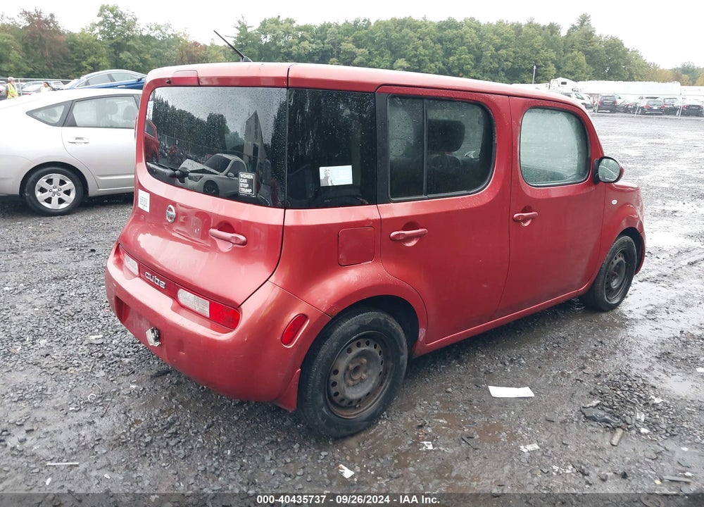 2009 NISSAN CUBE 1.8S VIN: JN8AZ28R19T112816