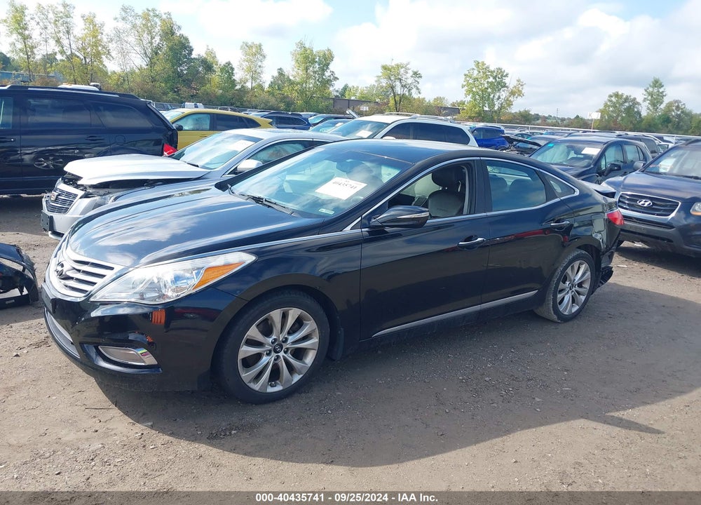 2012 HYUNDAI AZERA VIN: KMHFG4JG8CA155463