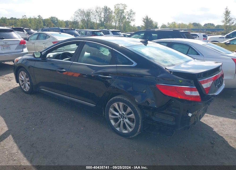 2012 HYUNDAI AZERA VIN: KMHFG4JG8CA155463