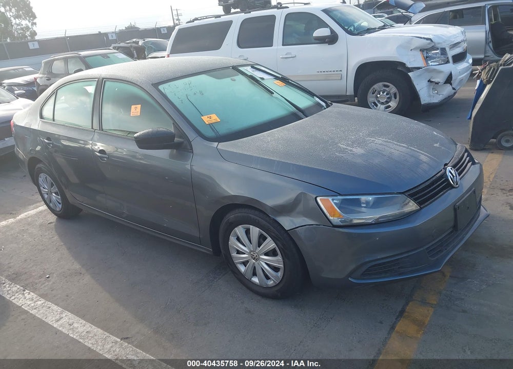 2011 VOLKSWAGEN JETTA 2.0L S VIN: 3VW2K7AJ8BM094290