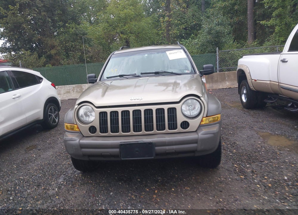 2006 JEEP LIBERTY SPORT VIN: 1J4GL48K56W141911