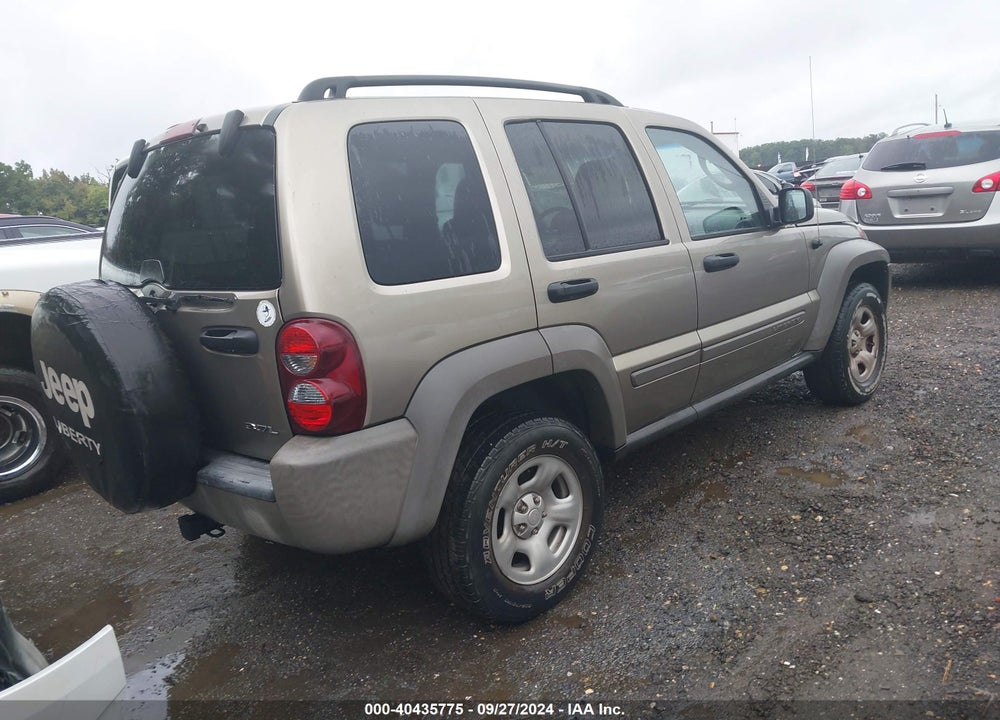 2006 JEEP LIBERTY SPORT VIN: 1J4GL48K56W141911