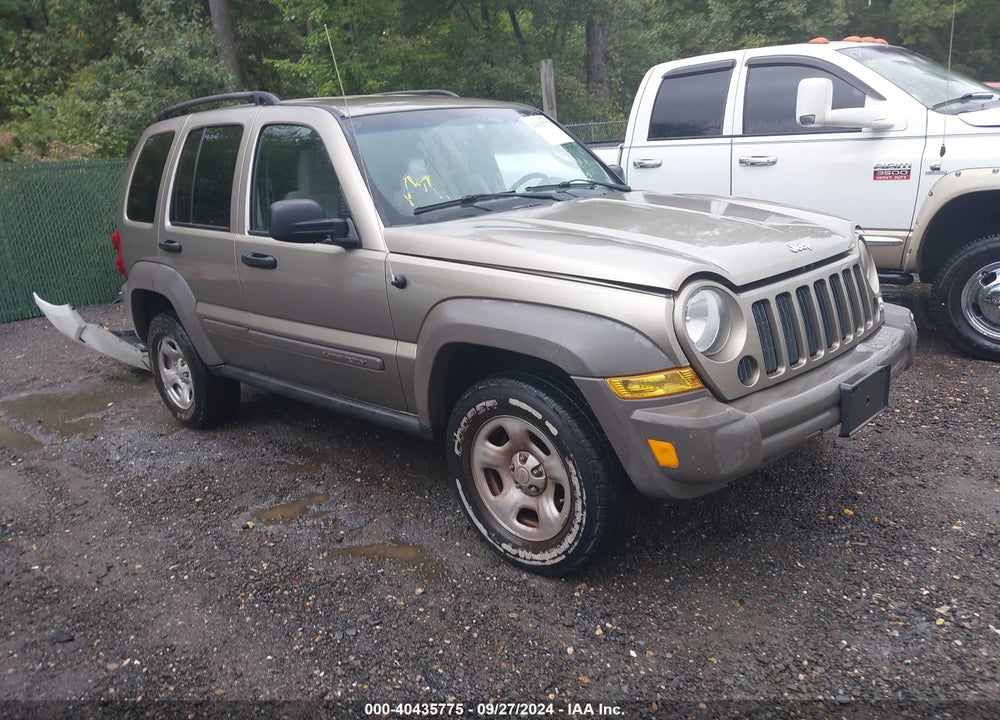 2006 JEEP LIBERTY SPORT VIN: 1J4GL48K56W141911