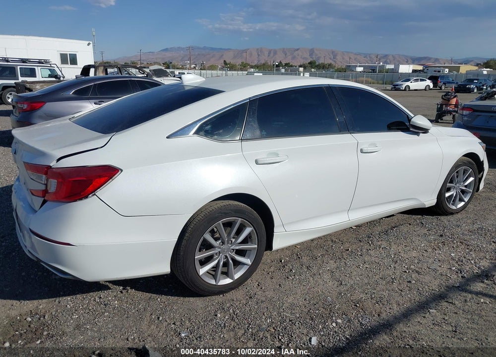 2021 HONDA ACCORD LX VIN: 1HGCV1F11MA031912