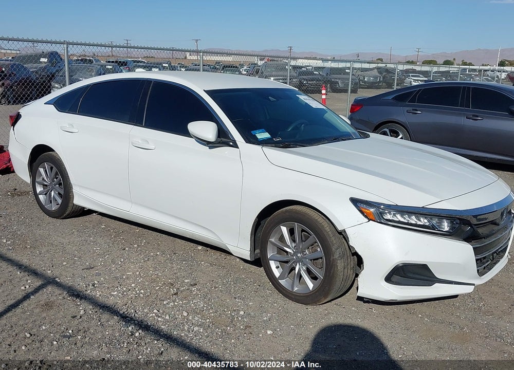 2021 HONDA ACCORD LX VIN: 1HGCV1F11MA031912