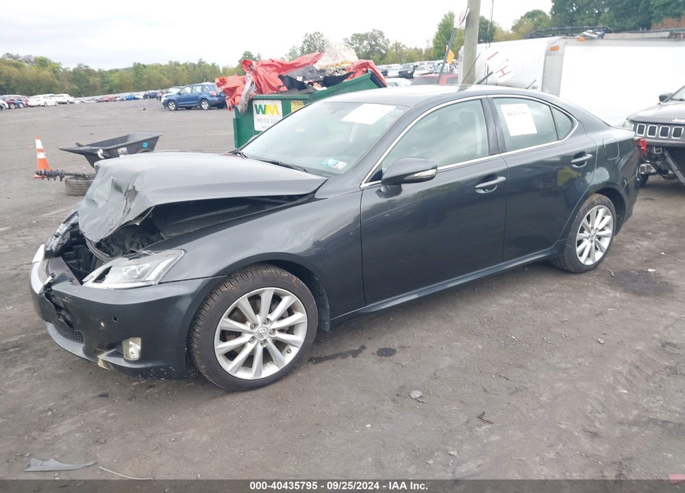 2009 LEXUS IS 250 VIN: JTHCK262895029076