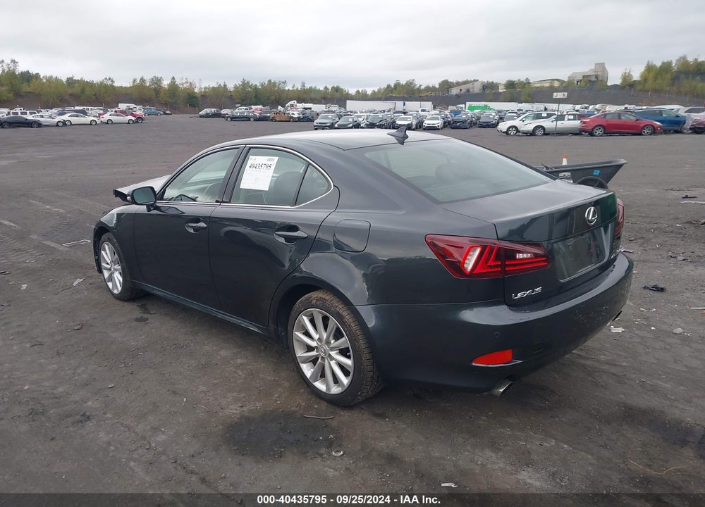 2009 LEXUS IS 250 VIN: JTHCK262895029076