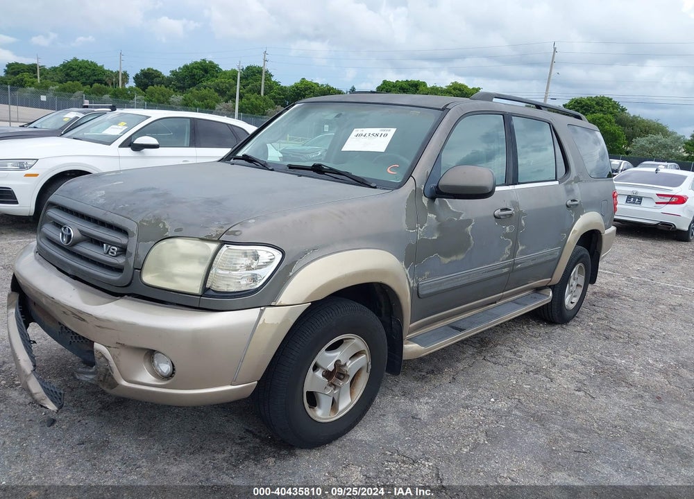 2003 TOYOTA SEQUOIA SR5 VIN: 5TDZT34A93S160429