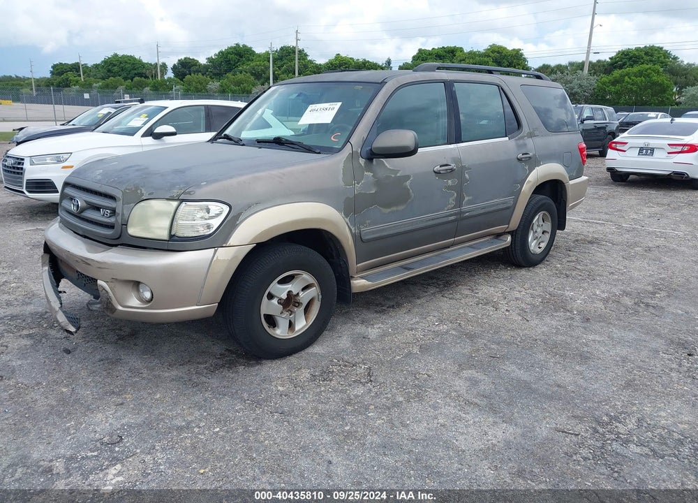 2003 TOYOTA SEQUOIA SR5 VIN: 5TDZT34A93S160429