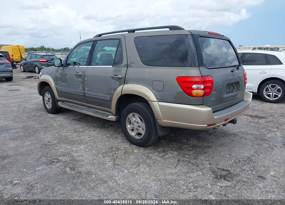 2003 TOYOTA SEQUOIA SR5 VIN: 5TDZT34A93S160429