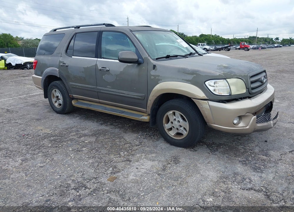 2003 TOYOTA SEQUOIA SR5 VIN: 5TDZT34A93S160429
