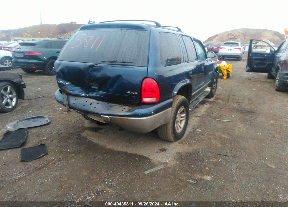 2001 DODGE DURANGO VIN: 1B4HS28N61F531854