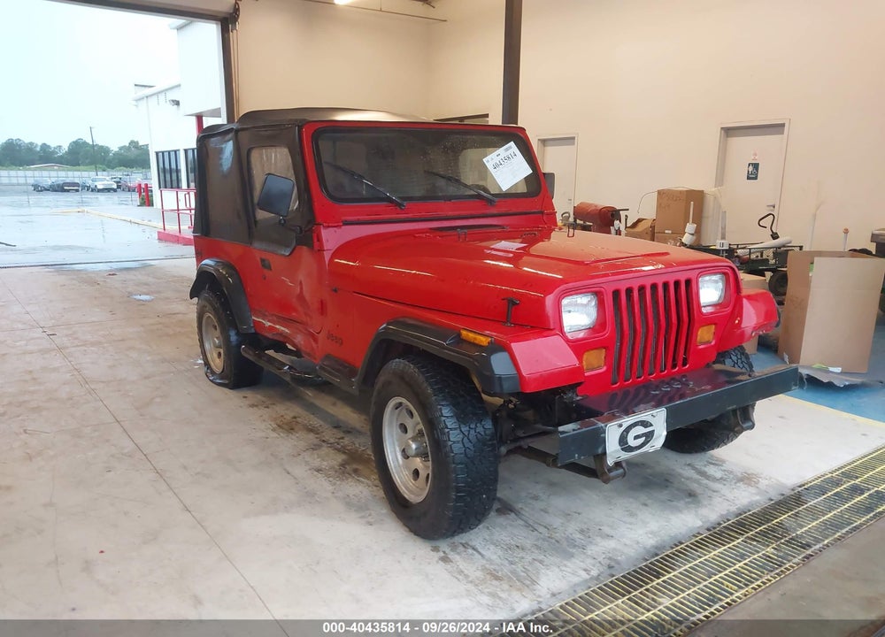 1995 JEEP WRANGLER / YJ S/RIO GRANDE VIN: 1J4FY19P5SP261797