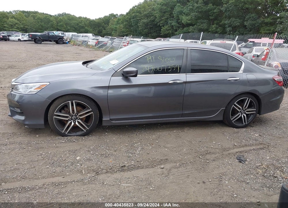 2016 HONDA ACCORD SPORT VIN: 1HGCR2F56GA239124
