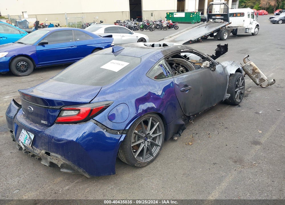 2022 SUBARU BRZ LIMITED VIN: JF1ZDBF17N8702127