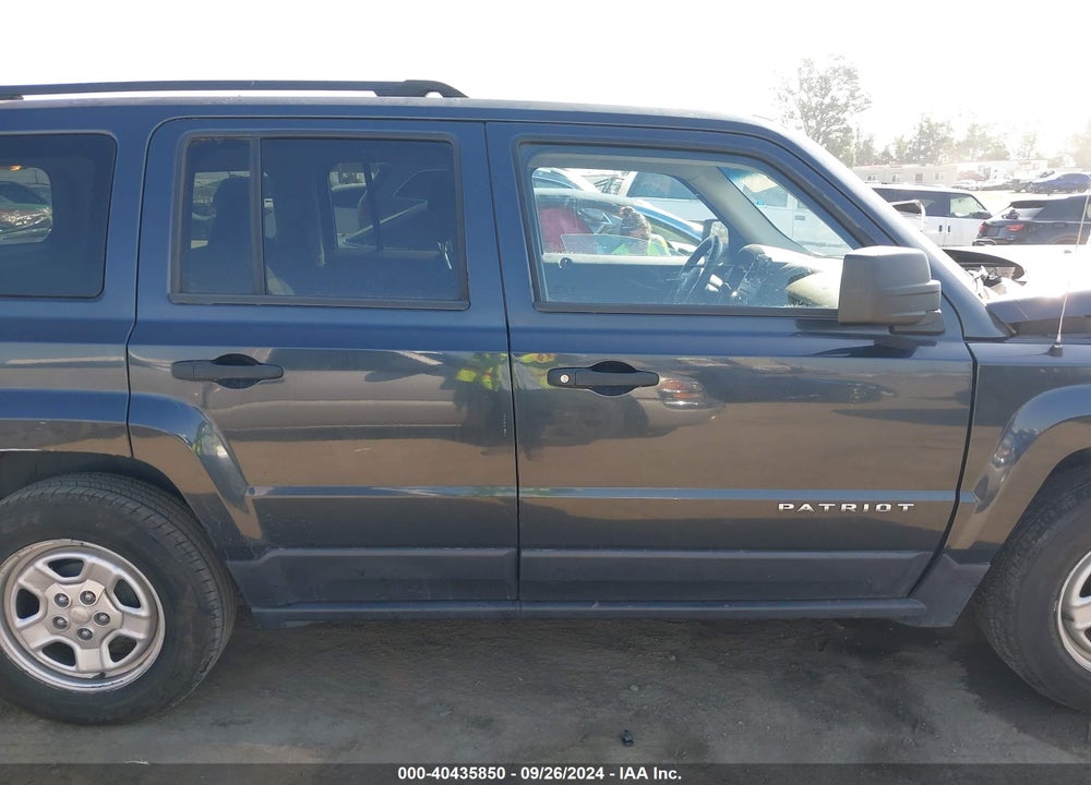 2016 JEEP PATRIOT SPORT VIN: 1C4NJPBBXGD507243