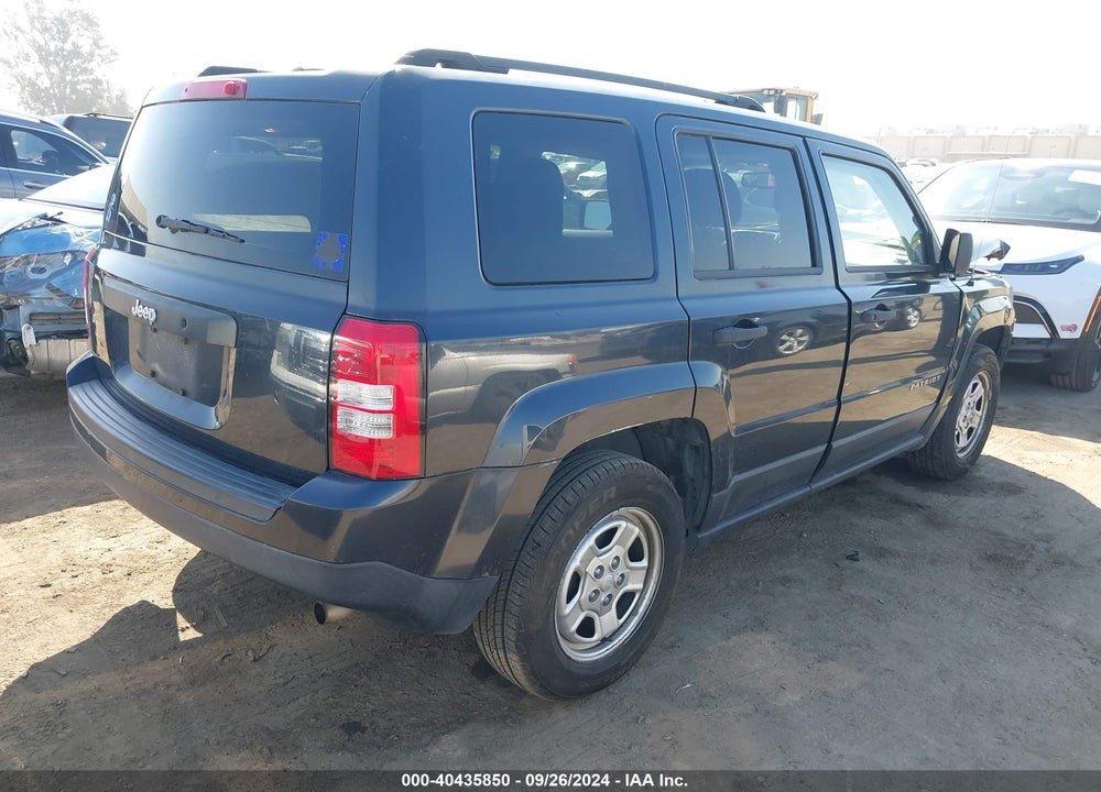 2016 JEEP PATRIOT SPORT VIN: 1C4NJPBBXGD507243