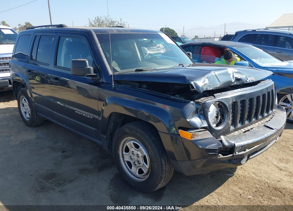 2016 JEEP PATRIOT SPORT VIN: 1C4NJPBBXGD507243