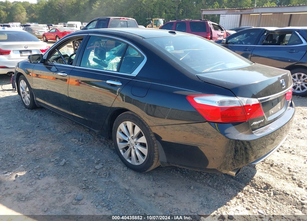 2014 HONDA ACCORD EX-L V-6 VIN: 1HGCR3F80EA018714