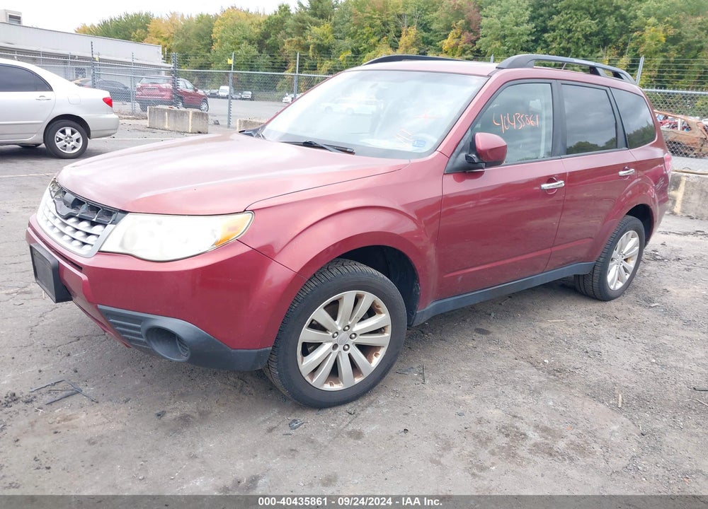2011 SUBARU FORESTER 2.5X PREMIUM VIN: JF2SHADC1BH707450