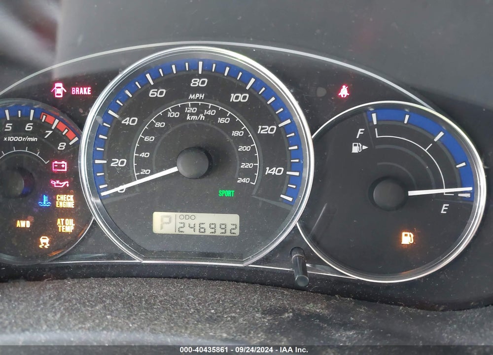 2011 SUBARU FORESTER 2.5X PREMIUM VIN: JF2SHADC1BH707450