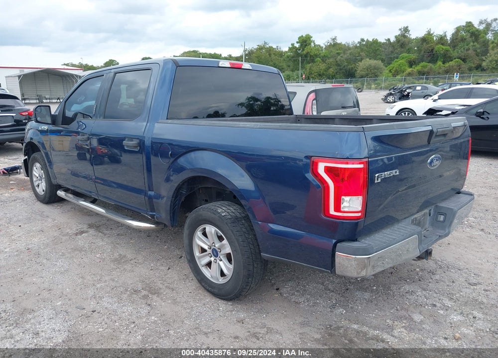 2017 FORD F-150 XLT VIN: 1FTEW1C85HKD26274