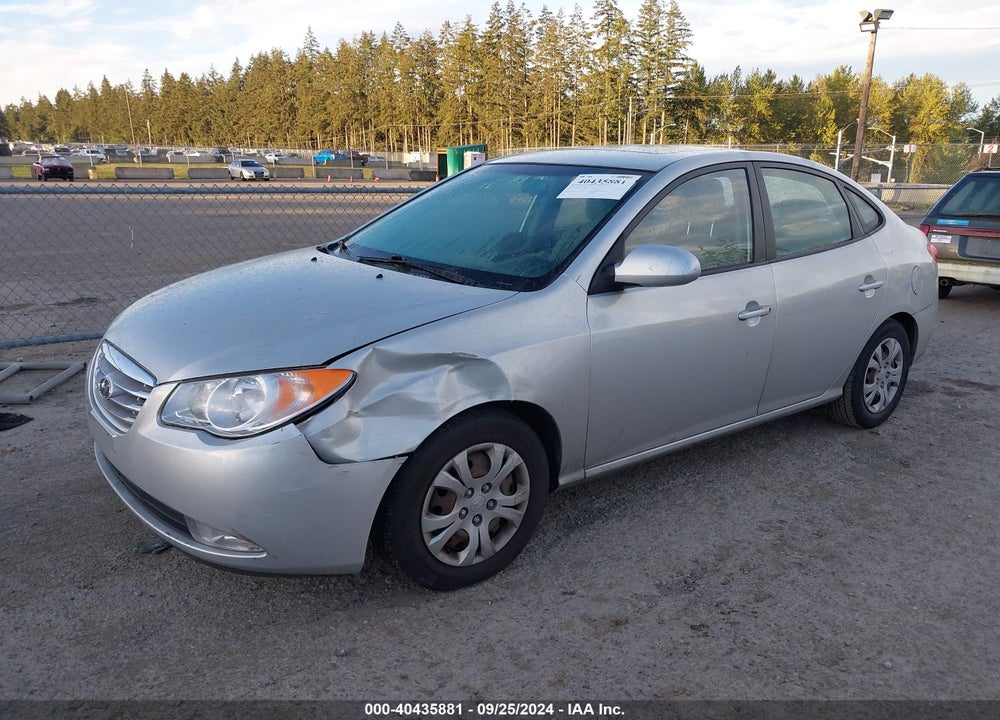 2010 HYUNDAI ELANTRA GLS VIN: KMHDU4AD7AU076528