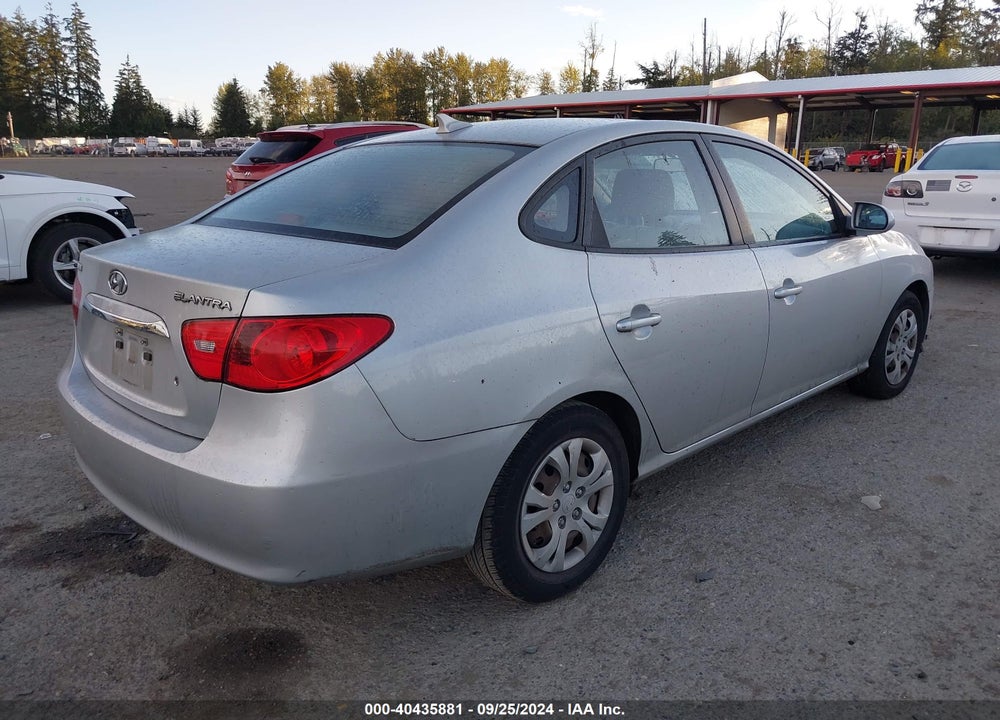 2010 HYUNDAI ELANTRA GLS VIN: KMHDU4AD7AU076528