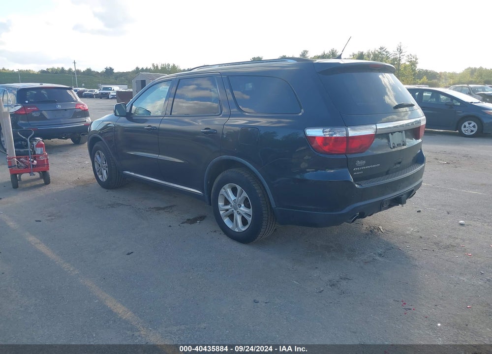 2011 DODGE DURANGO CREW VIN: 1D4SE4GTXBC630789