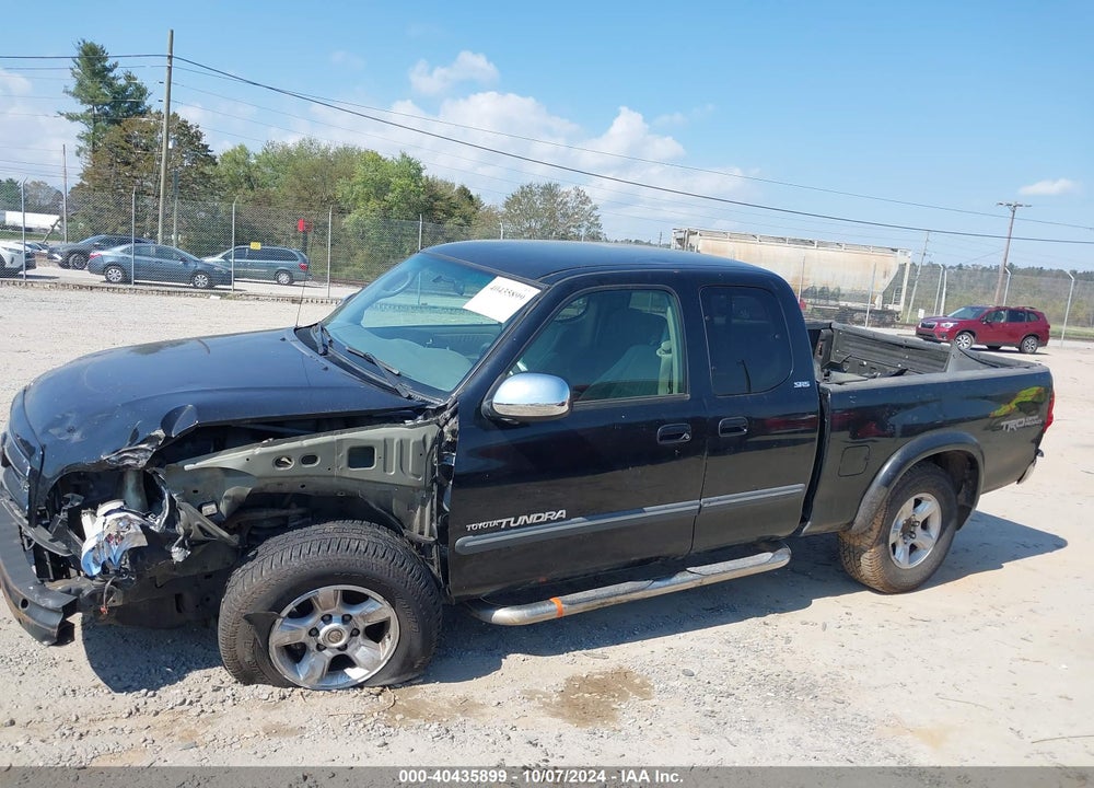 2005 TOYOTA TUNDRA SR5 V8 VIN: 5TBBT44115S459321