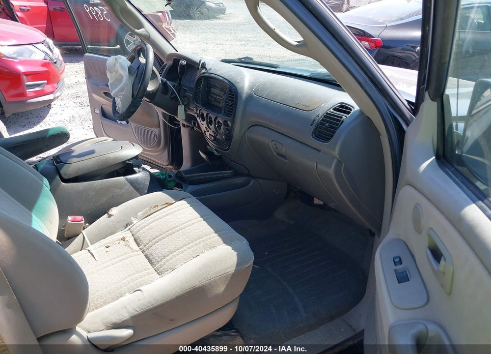 2005 TOYOTA TUNDRA SR5 V8 VIN: 5TBBT44115S459321